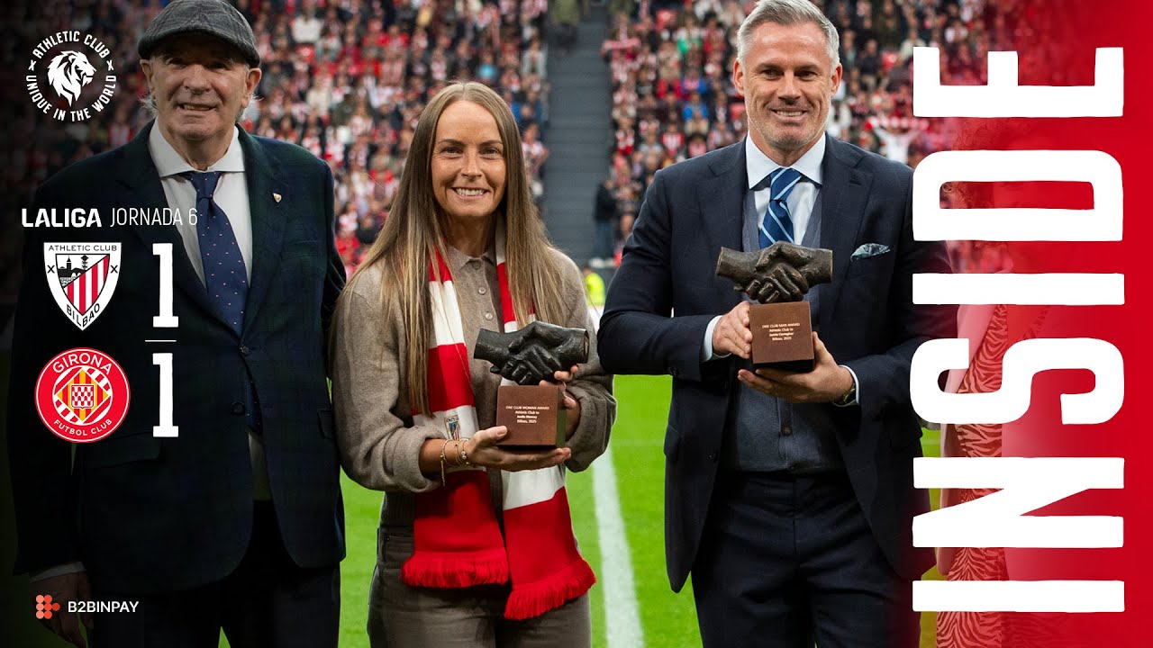 INSIDE I Jamie Carragher & Joelle Murray at San Mamés I One Club Man & One Club Woman 2025